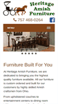 Mobile Screenshot of heritageamish.com
